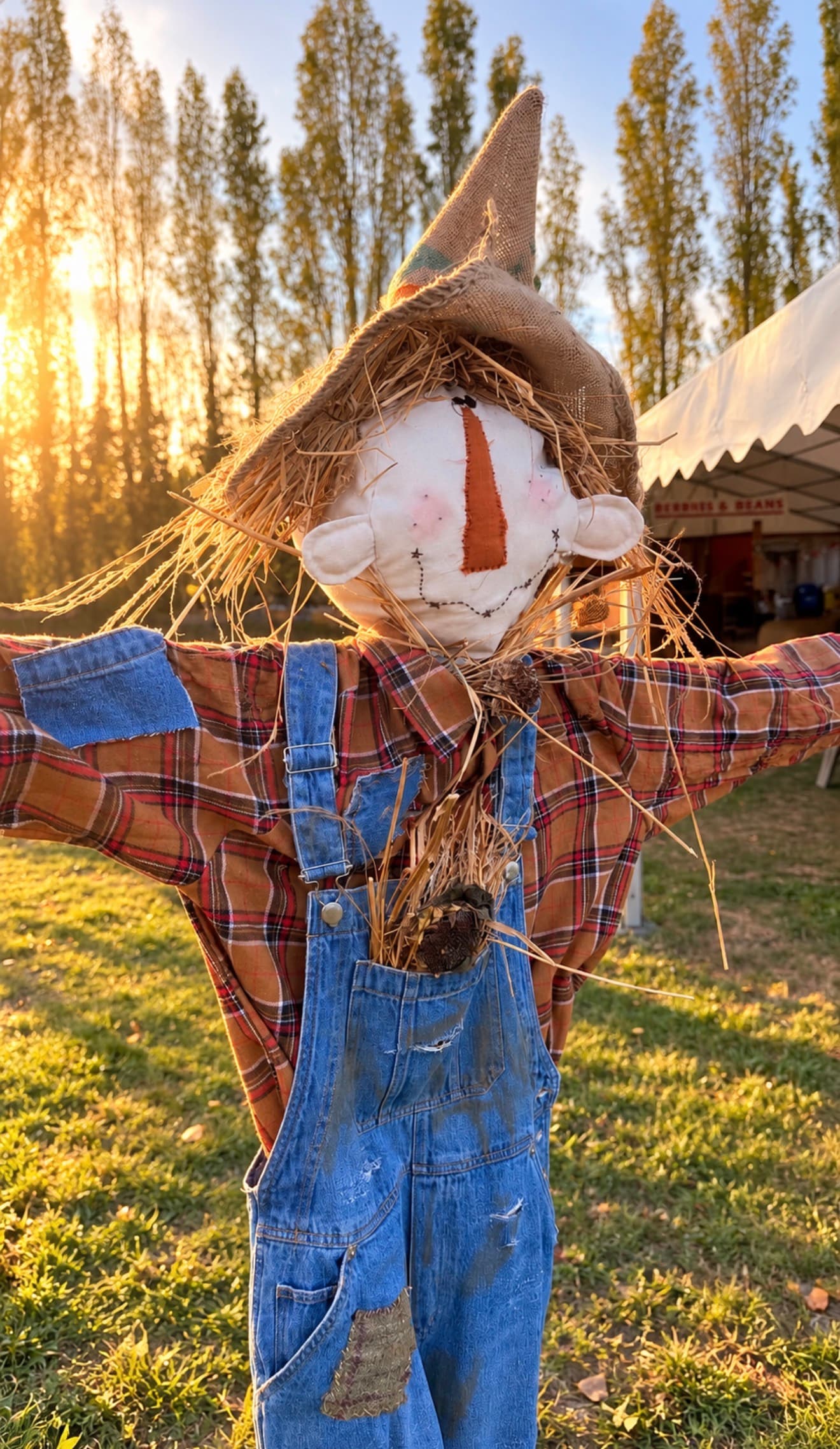 Straw Folk, Made to Order, Original Raggedy Scarecrow