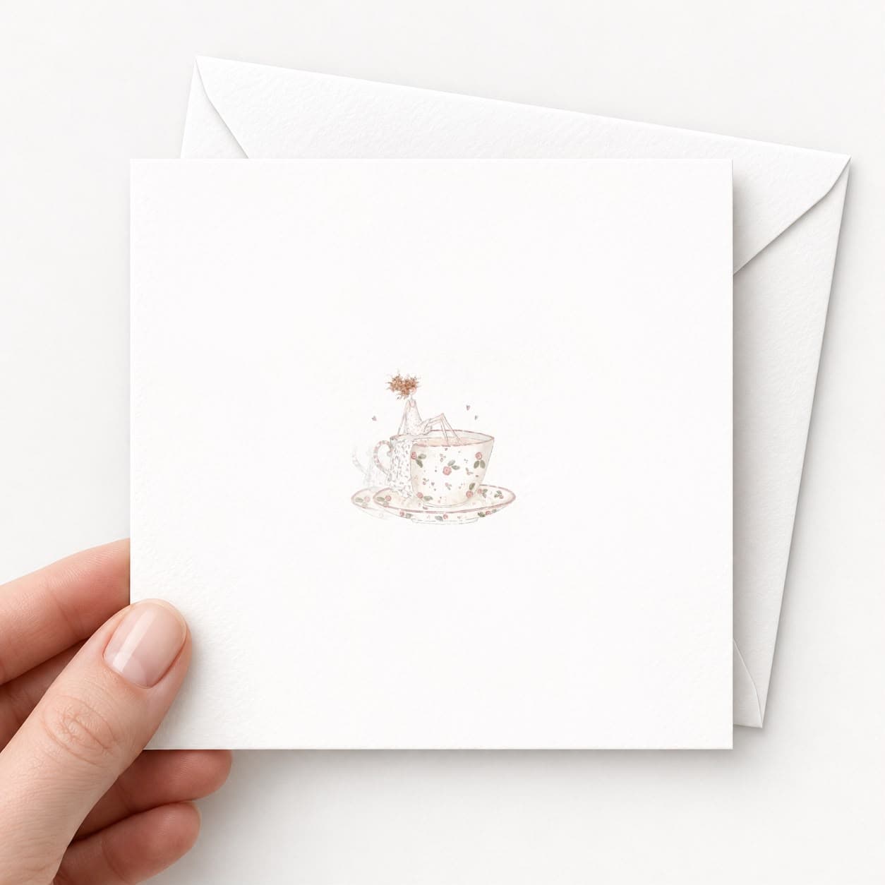 The Raggedys | Ragge-tea 1 | Pressed Flower Fairy Greeting Cards 🌸