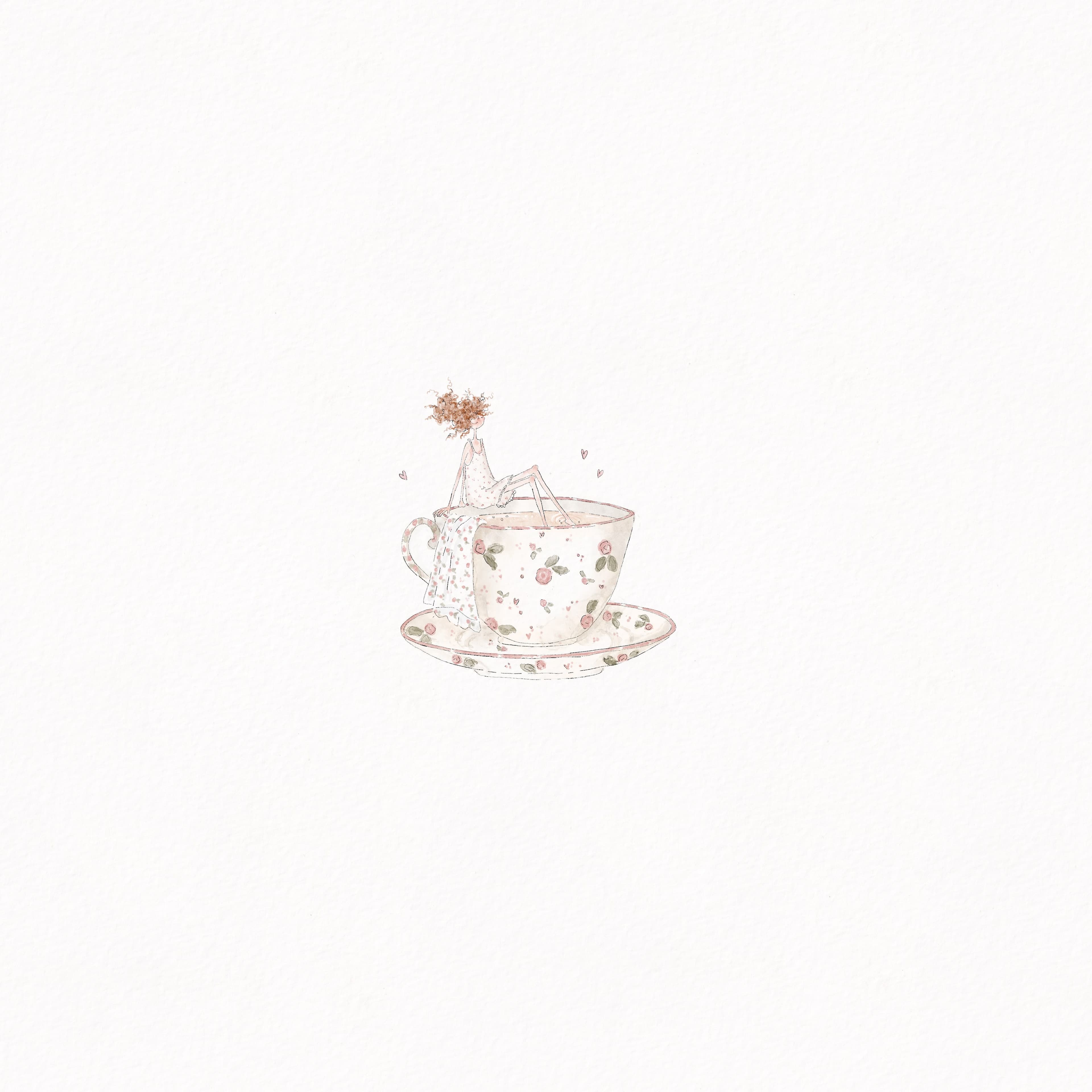 The Raggedys | Ragge-tea 1 | Pressed Flower Fairy Greeting Cards 🌸
