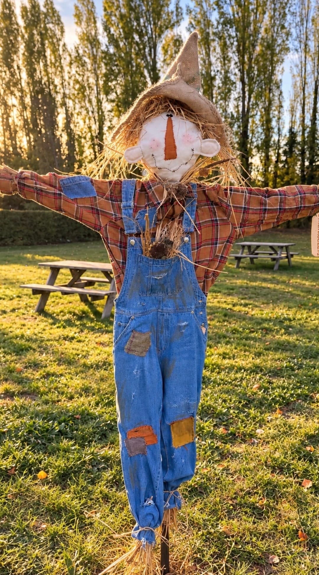 Straw Folk, Made to Order, Original Raggedy Scarecrow